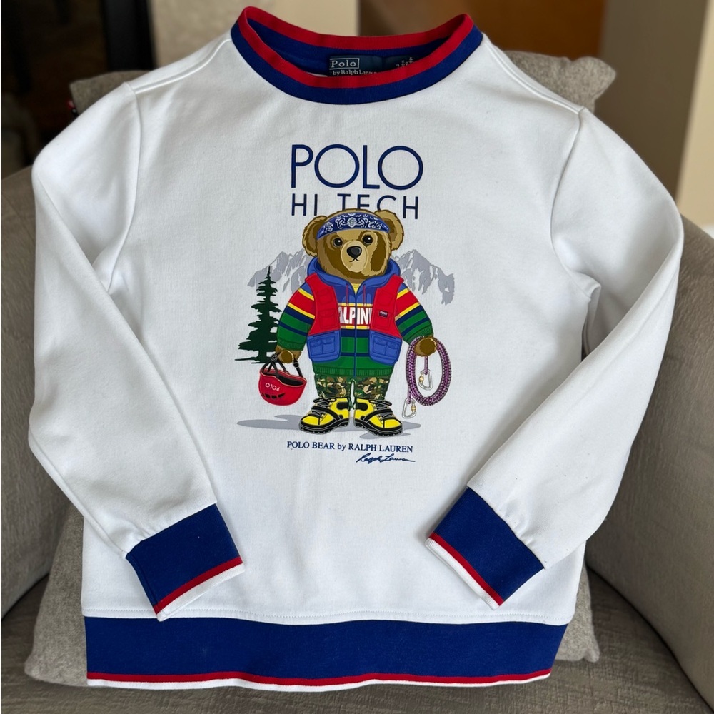 POLO Ralph Lauren Kids HI TECH Bear Limited Edition Sweatshirt